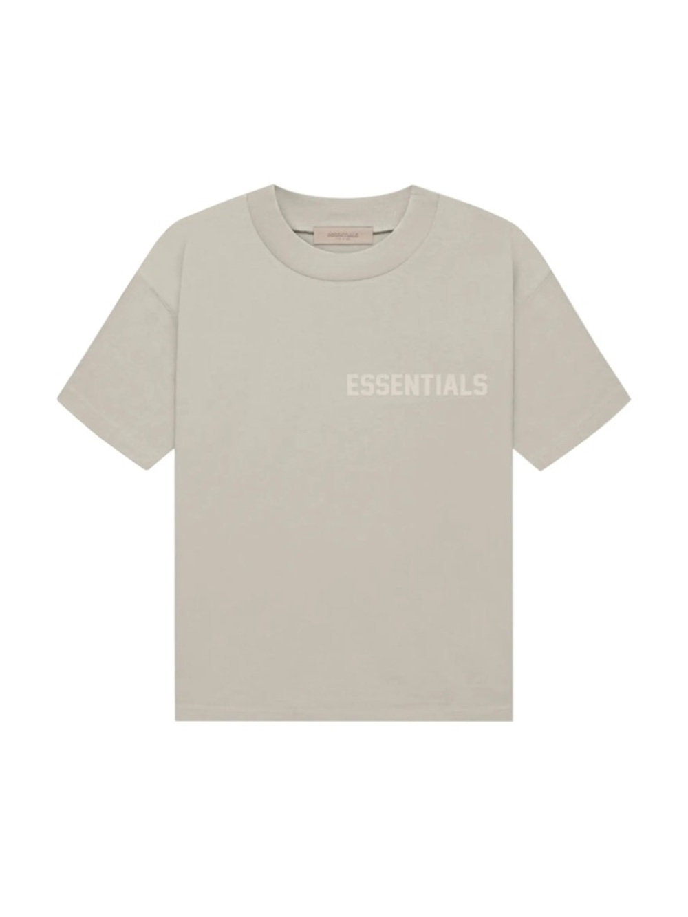 Essentials Sleeve T-Shirt in Light Taupe